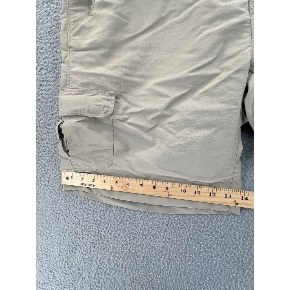THE NORTH FACE Cargo Shorts Men's XL (38x10 Actual)‎ Beige Hiking Outdoors